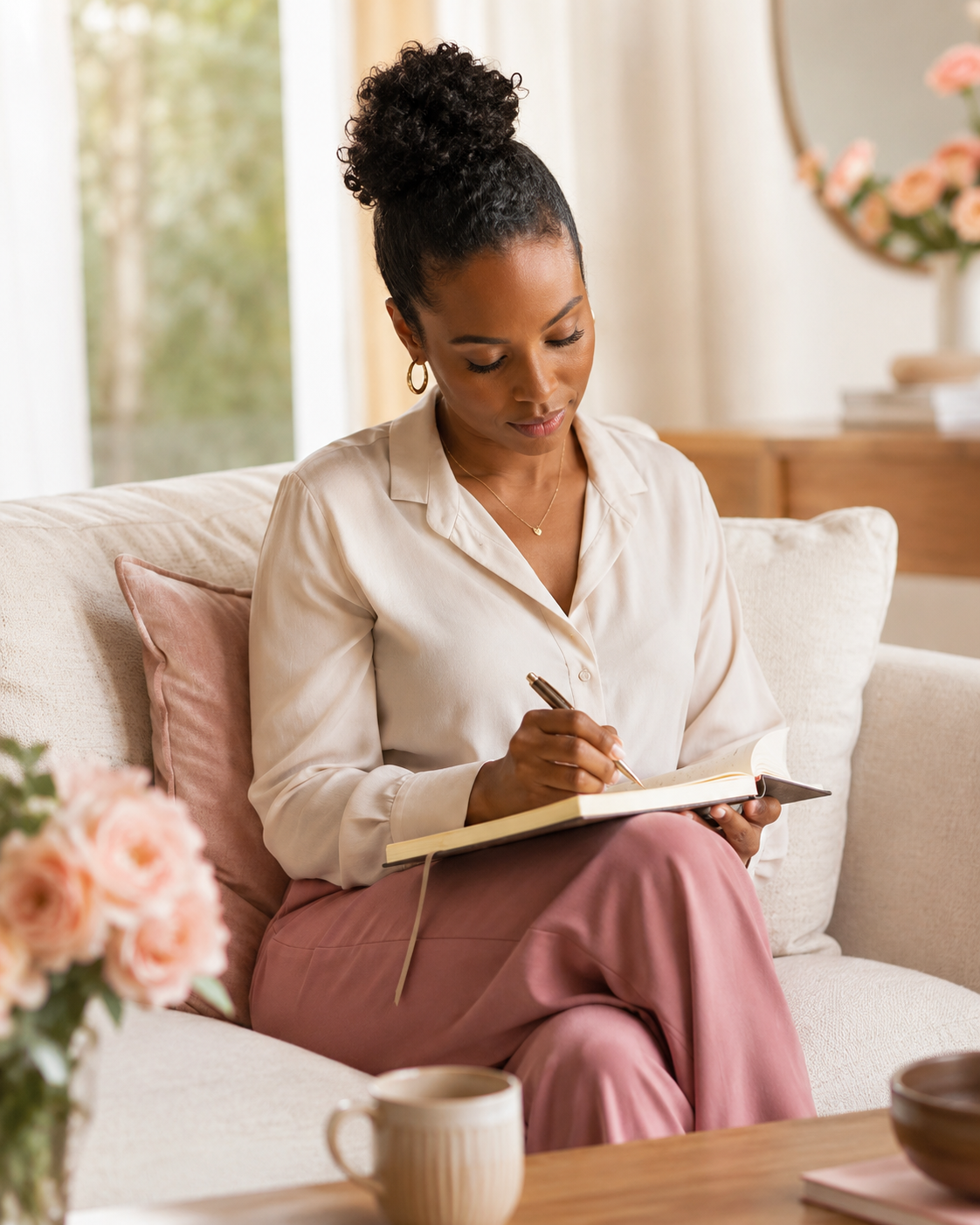 Person journaling thoughtfully